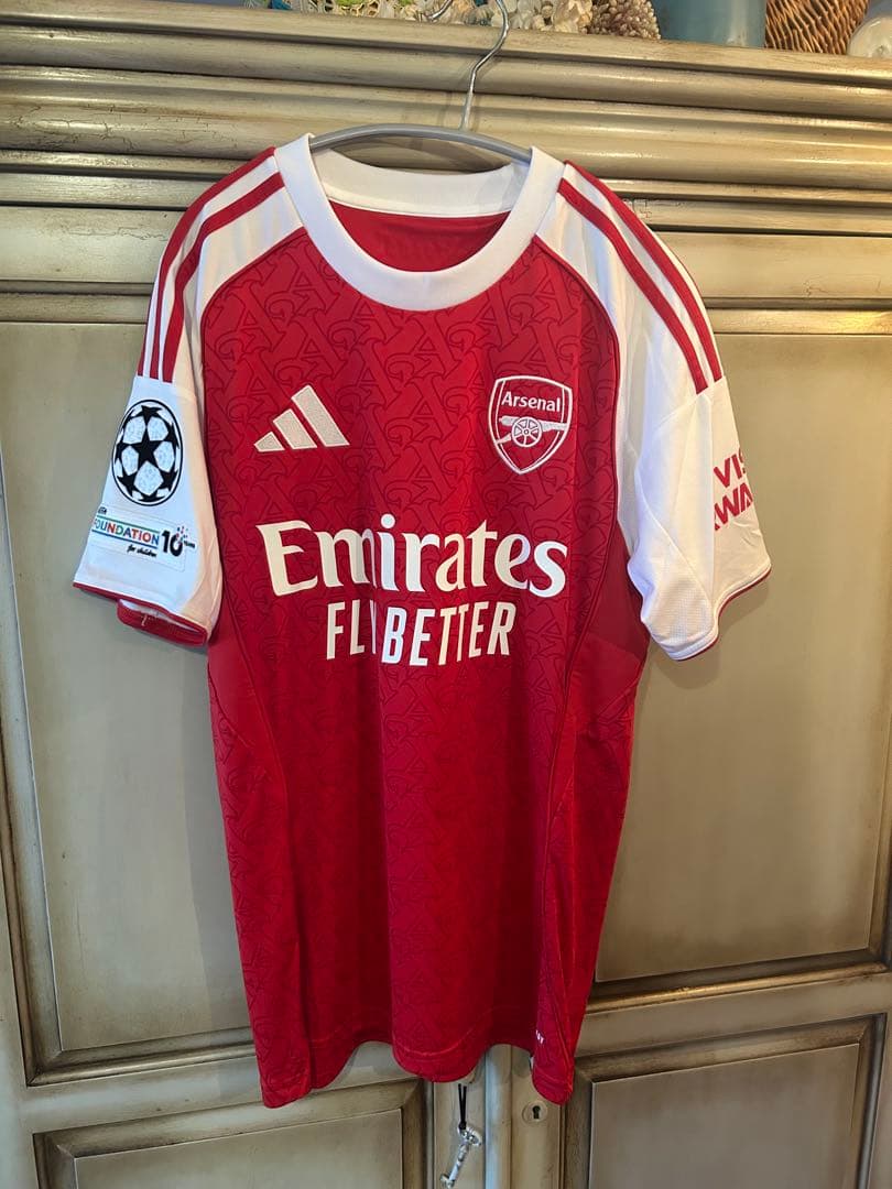 なめこさん専用 アーセナル 25/26 ホームユニフォーム ライス 41番