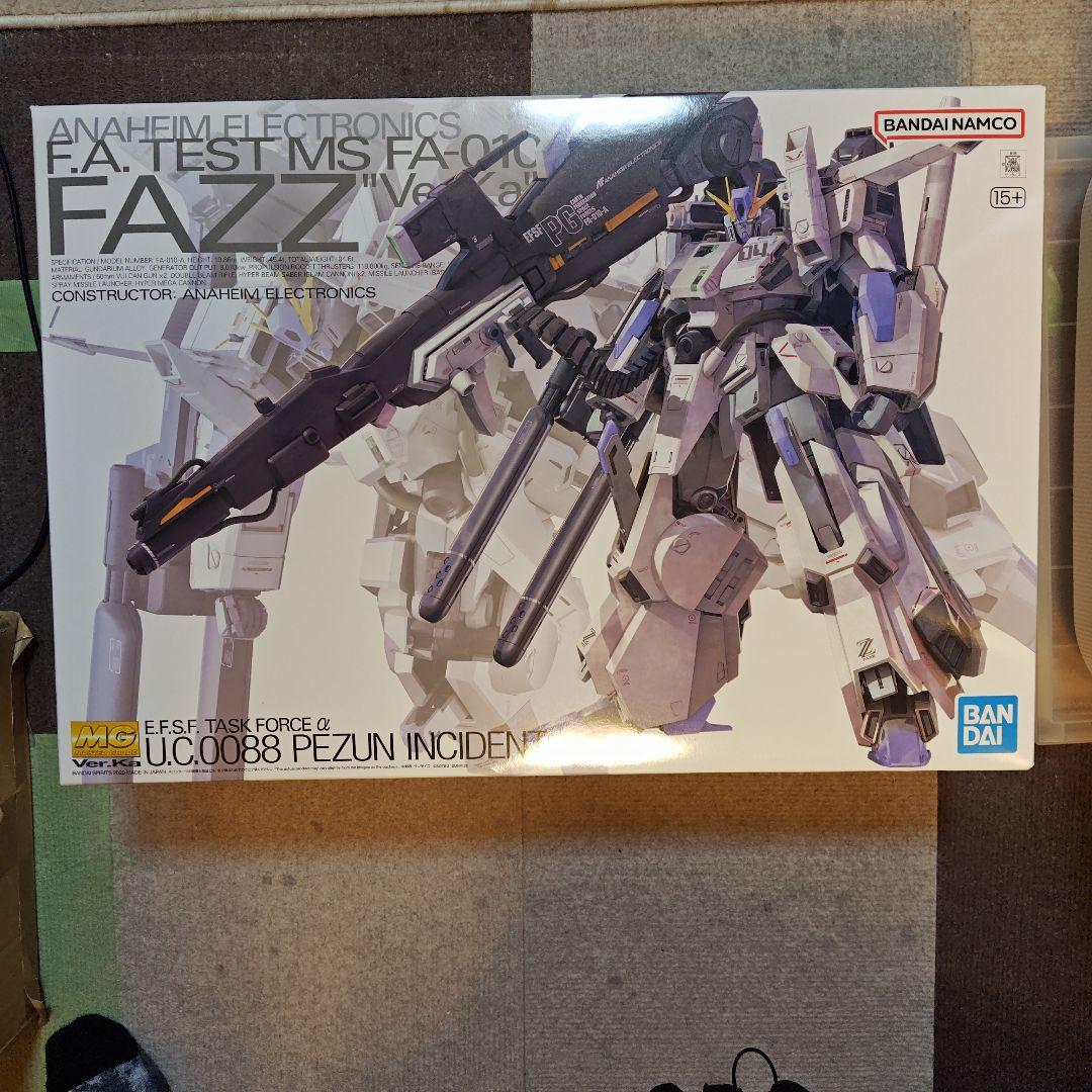MG 1/100 機動戦士ガンダムセンチネル FAZZ Ver.Ka