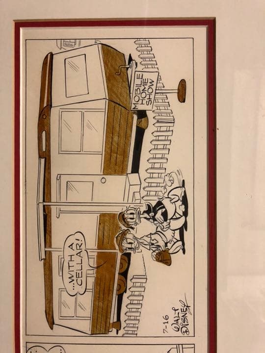 ディズニーの美術品