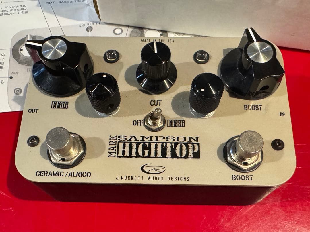 ギター J. Rockett Audio MARK SAMPSON HIGHTOP