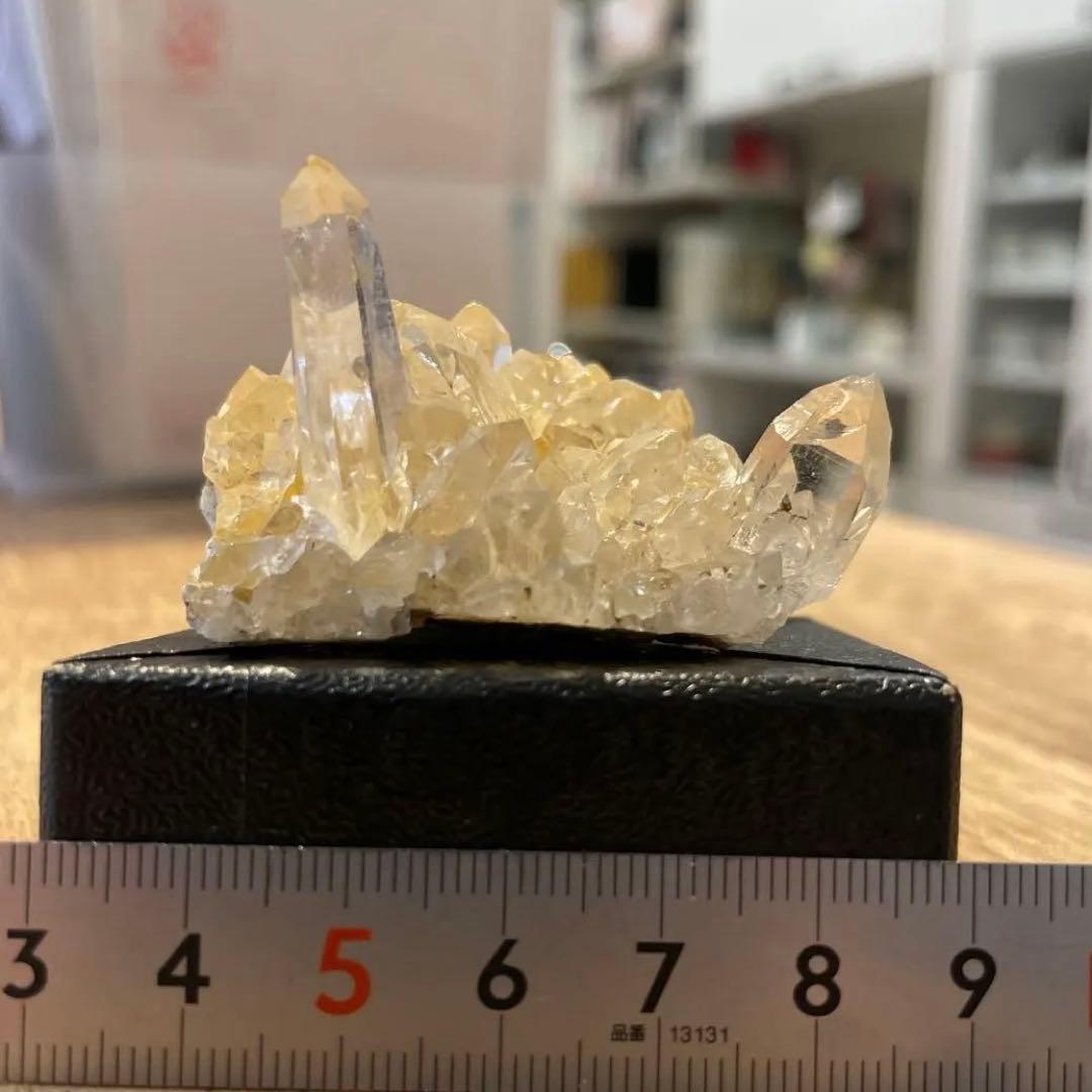 【国産鉱物】水晶クラスター　山梨県　乙女鉱山産