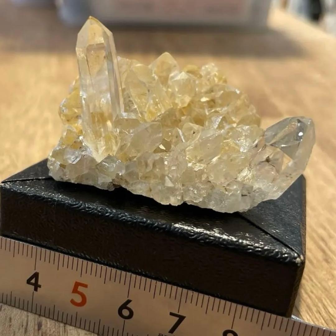 【国産鉱物】水晶クラスター　山梨県　乙女鉱山産