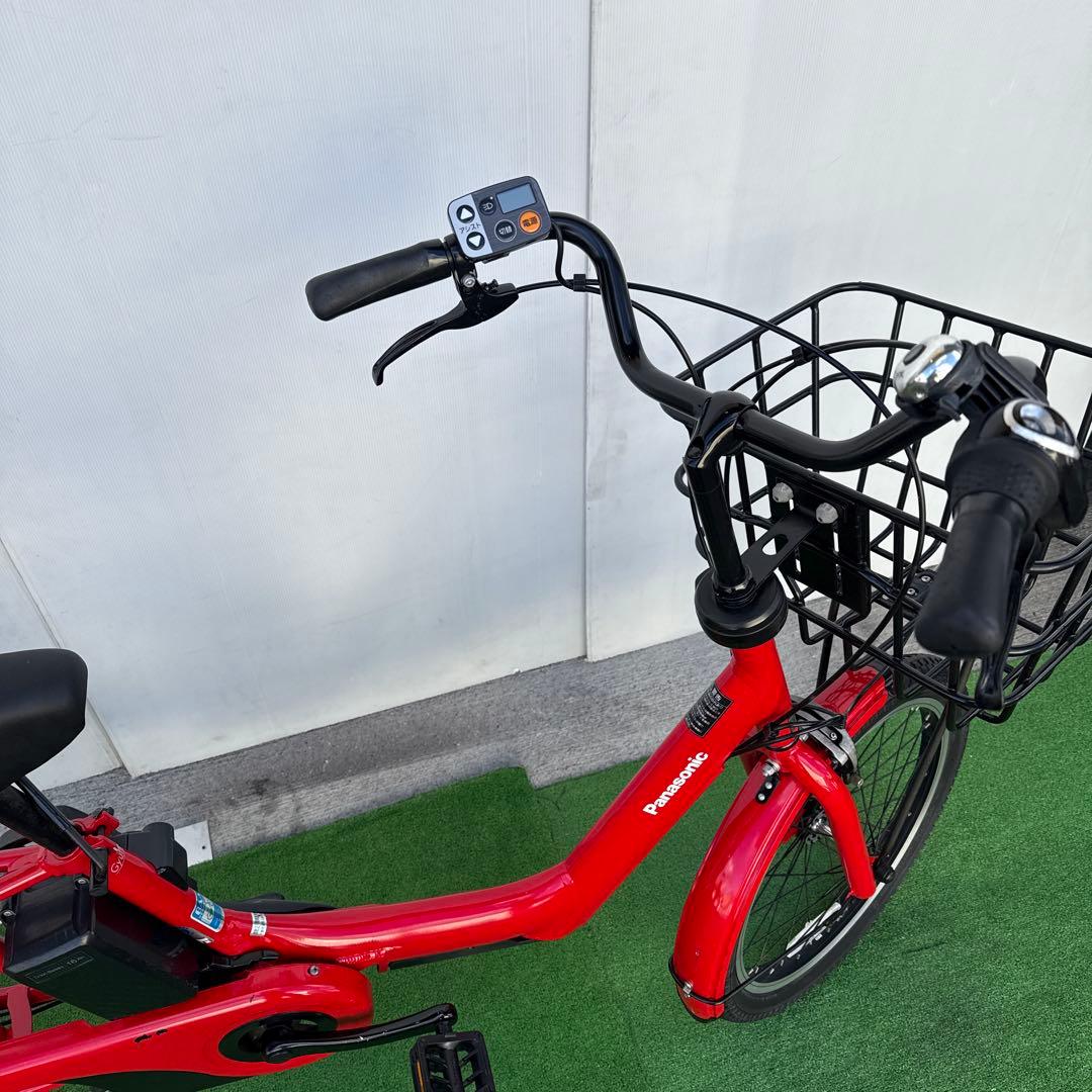 Panasonic電動アシスト自転車20インチ 16Ah 引き取り限定レッド美品
