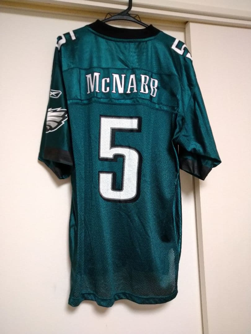 Reebok NFL イーグルス 緑 ビッグサイズ  ゲームシャツ ユニフォーム