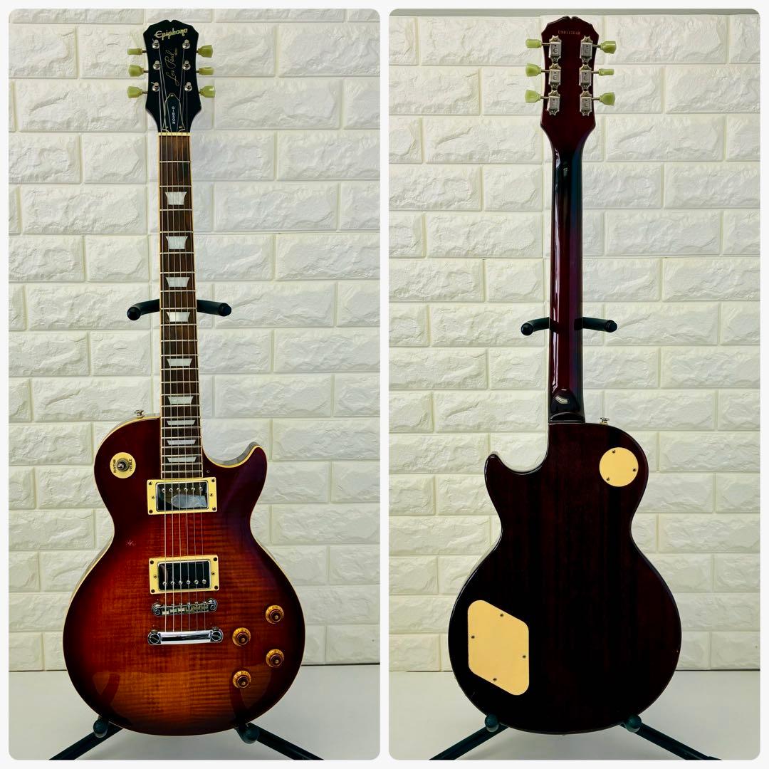 Epiphone レスポール スタンダード トラ杢 ブラウンサンバースト