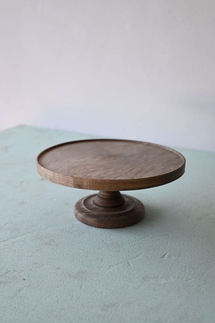 アンティーク 木製 花台 展示台 古道具 ケーキスタンド 木台