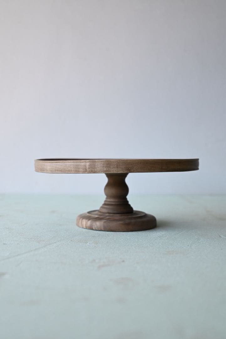アンティーク 木製 花台 展示台 古道具 ケーキスタンド 木台