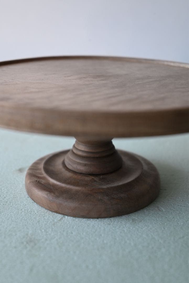 アンティーク 木製 花台 展示台 古道具 ケーキスタンド 木台