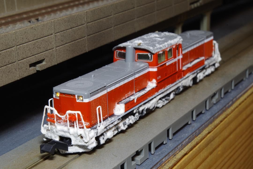 KATO 7008-3改 DD51 後期暖地形 着雪仕様 後藤総合車両所