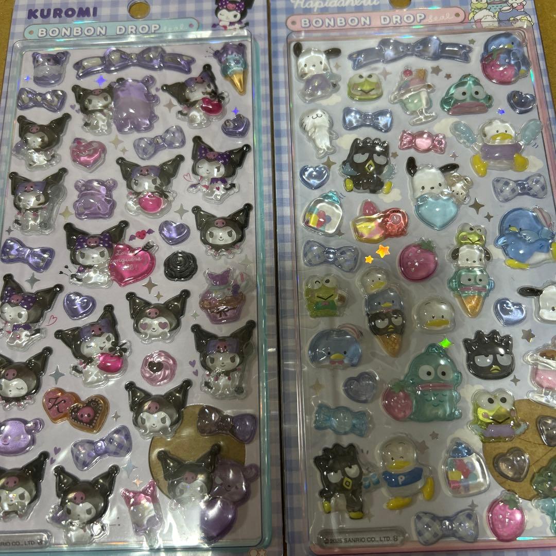 国内正規品！サンリオ ボンボンドロップシール 8種類セット