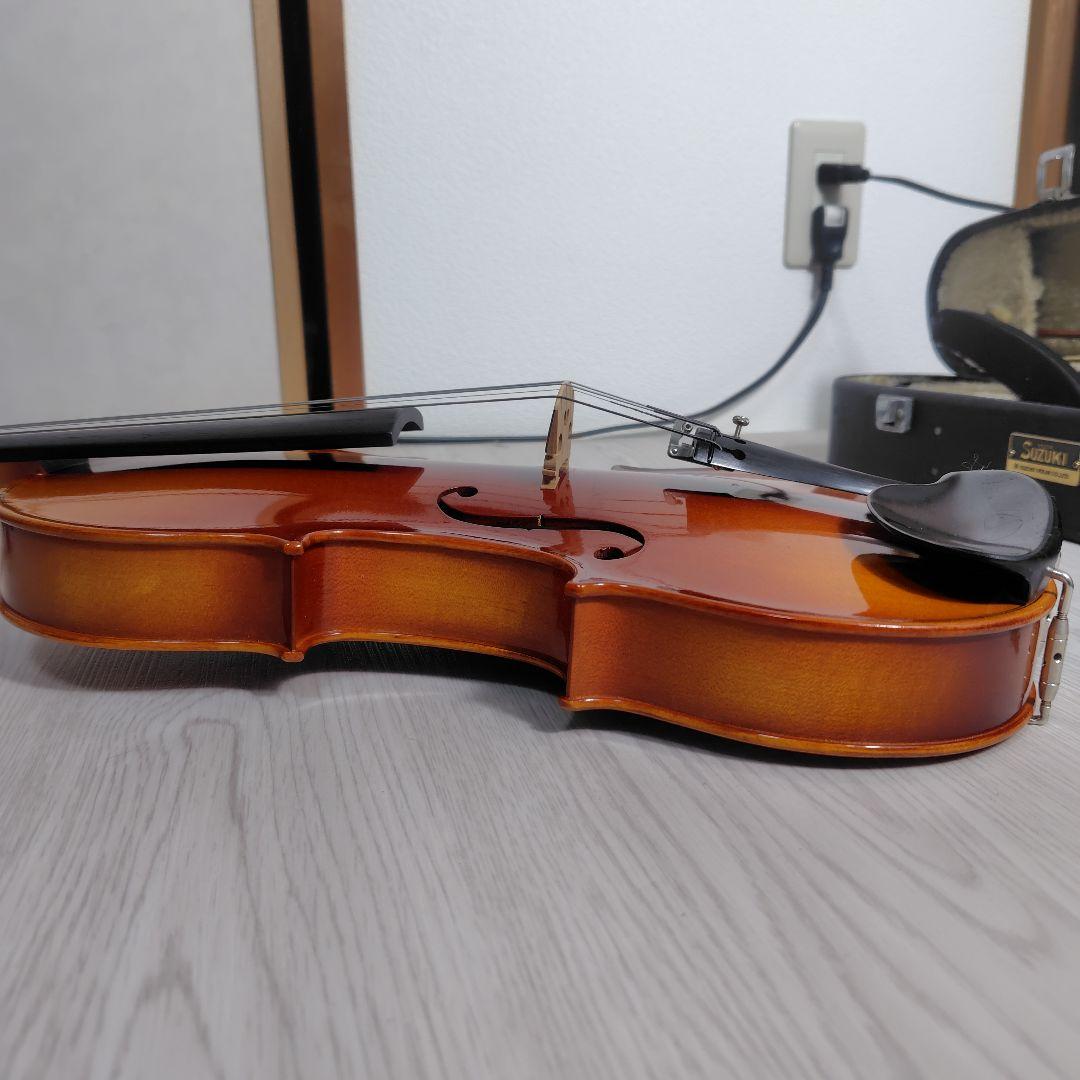 4/4 No.280 SUZUKI VIOLIN 弓・肩当て付