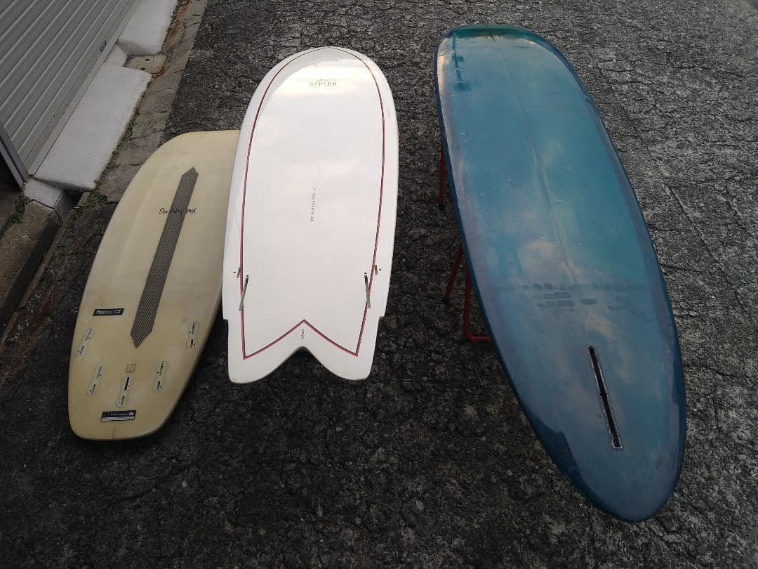 サーフボード　ミッドレングス　オーバル　ヒンソン　スリーウェザー　FCS2フィン