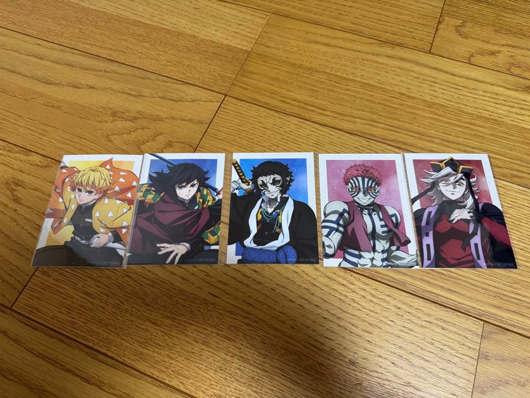 鬼滅の刃 アニプレックスオンラインくじ ※クリアファイルは9枚です。（裏表）