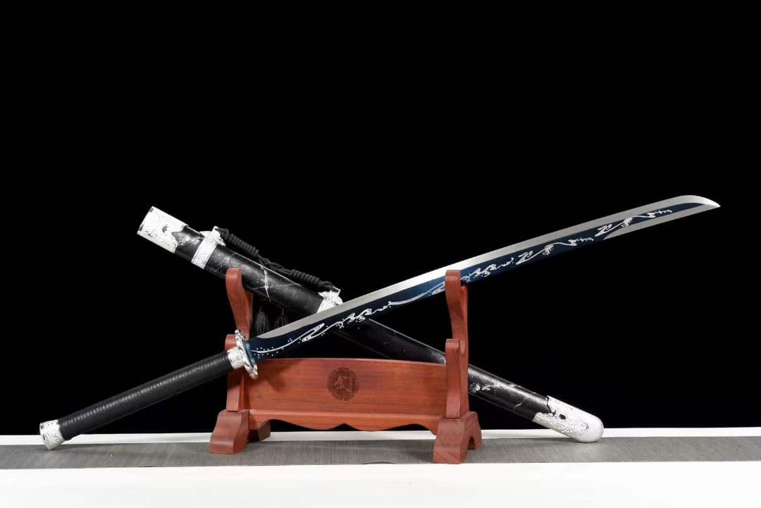 『刺繍春刀——星雲』古兵器 武具　刀装具　日本刀　模造刀 居合刀 長尺