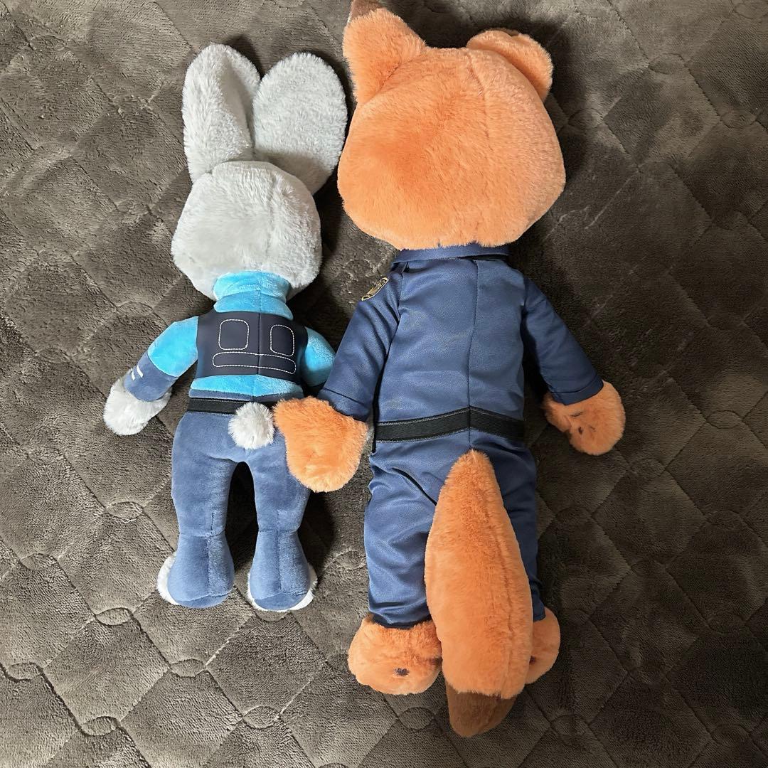 ズートピア ハッピーくじ ラストワン賞 BIGぬいぐるみ ニック ジュディ