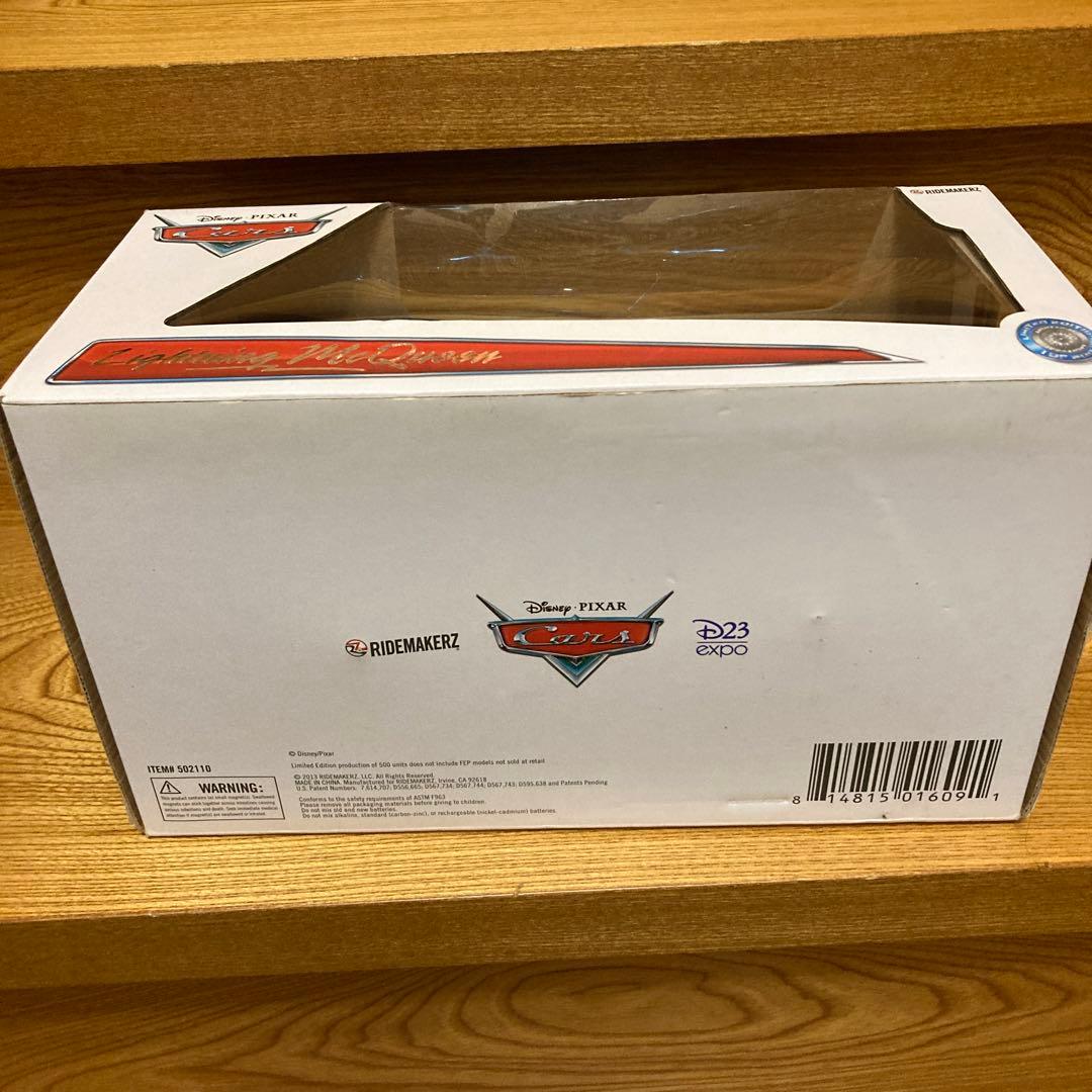【未開封】世界500台限定D23 エキスポ カーズ ライトニングマックイーン