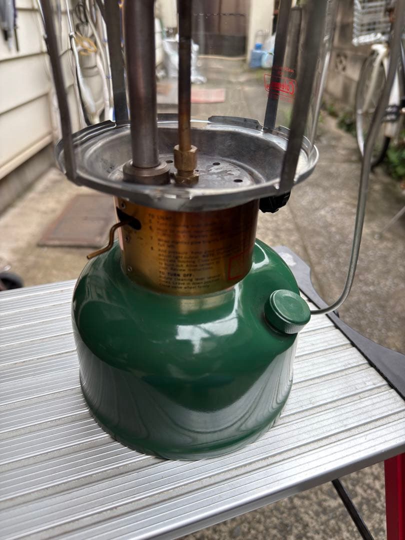 コールマン　220J 1979/8 ホワイトガソリンランタン