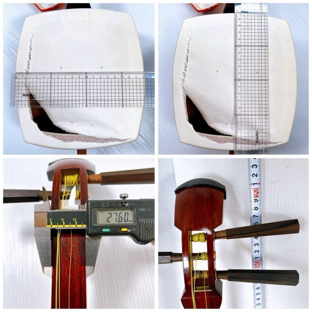 三味線　中棹　ソフトケース付き 和楽器 弦楽器 現状品 ジャンク
