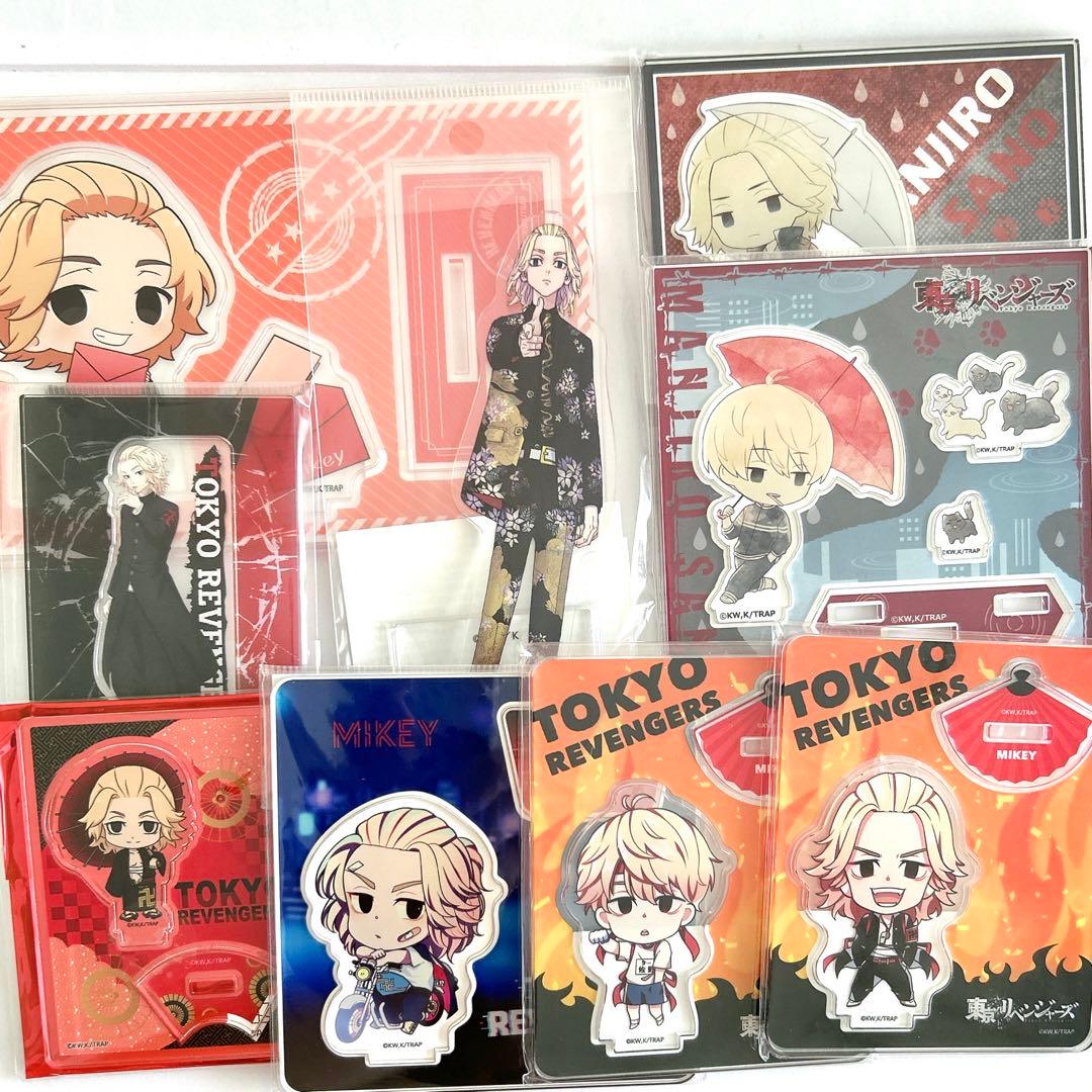 佐野万次郎 東京リベンジャーズ 缶バッジ まとめ売り アクスタ 特典 カード