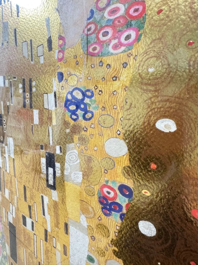 クリムト　グスタフ・クリムト　接吻 インテリア　絵画