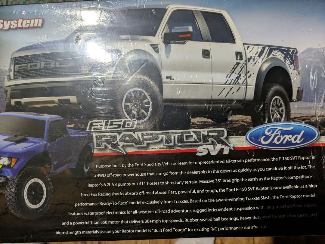 Traxxas トラクサス　F-150 ラプター SVT　未開封