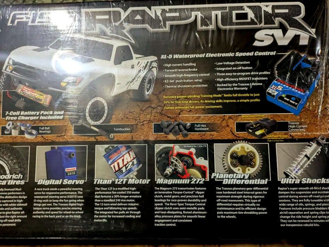 Traxxas トラクサス　F-150 ラプター SVT　未開封