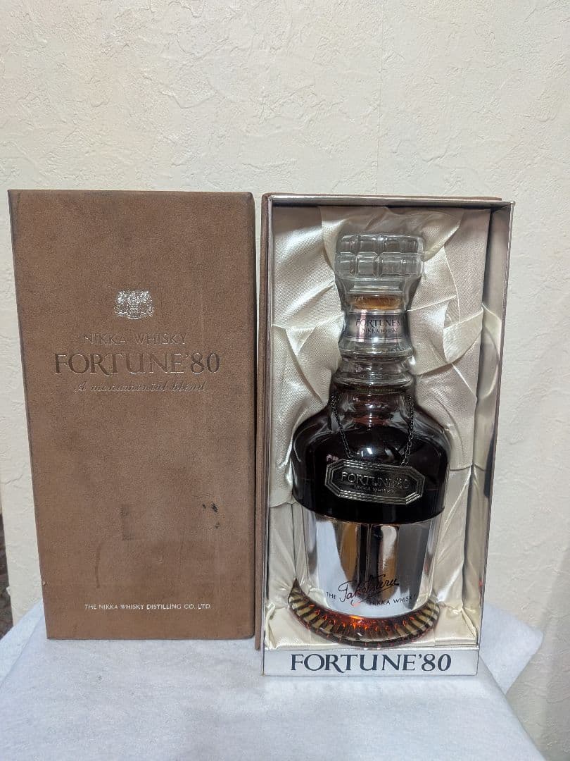 【未開栓】FORTUNE 80 ウイスキー 750ml43度 1520g箱付き
