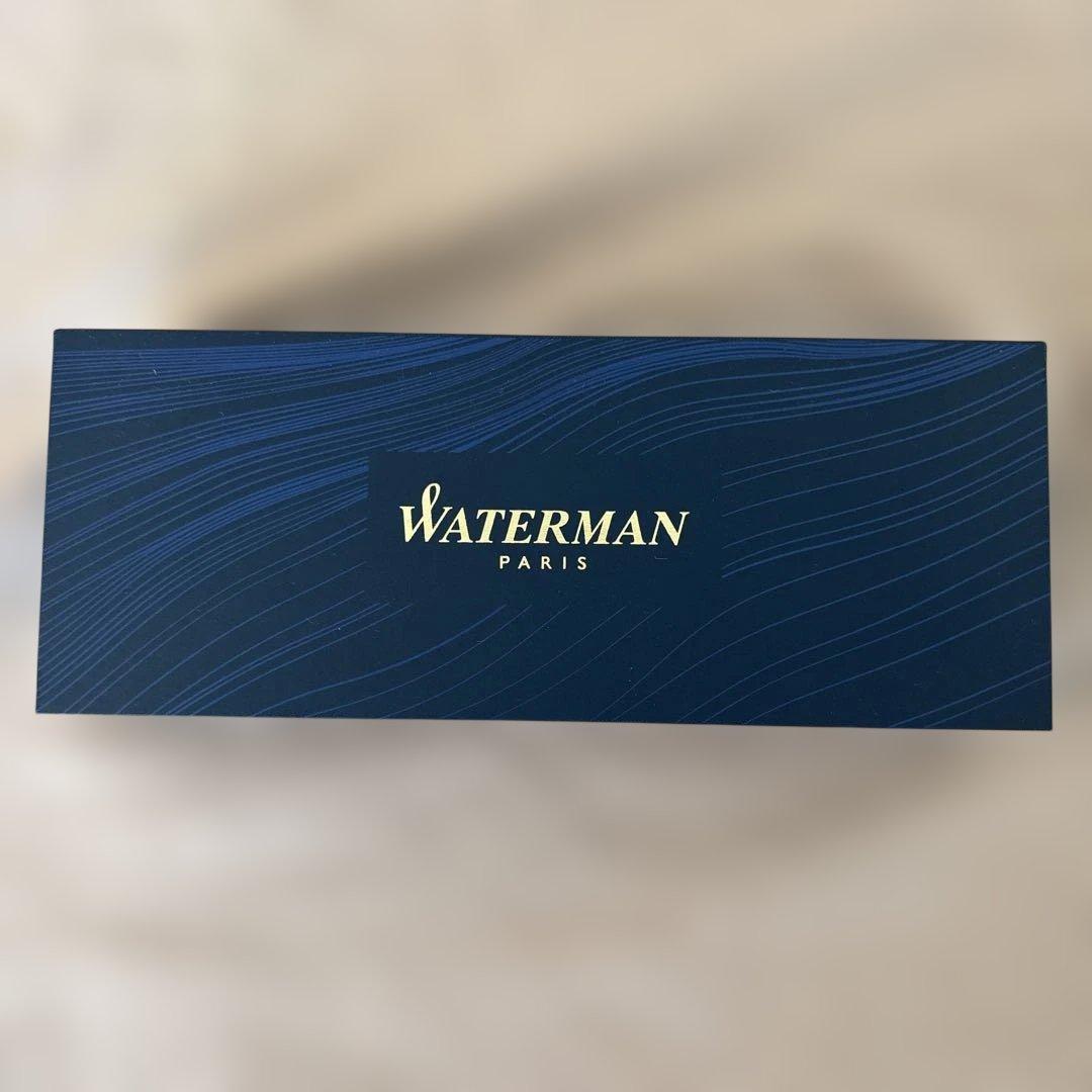 WATERMAN ボールペン シルバー/ブルー