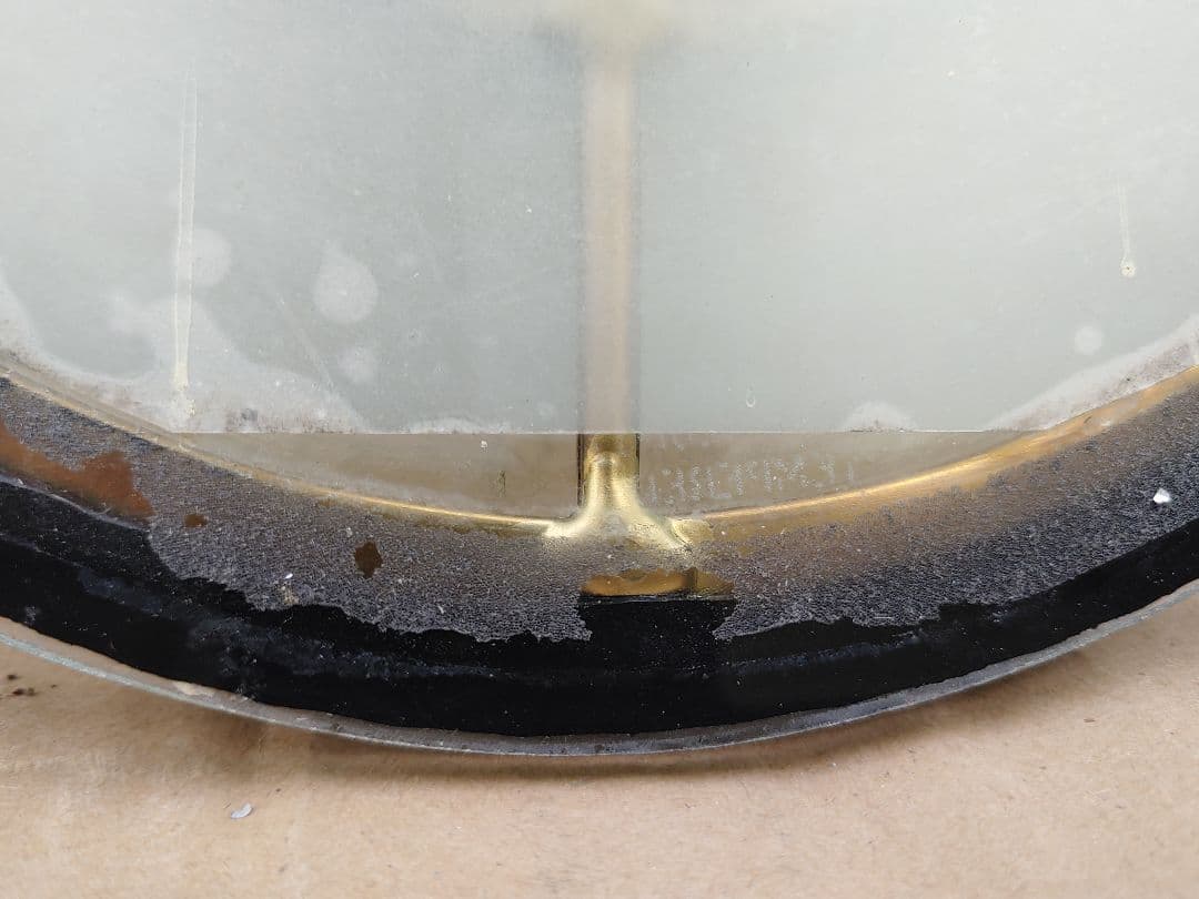 アンティーク　ステンドグラス　ペアガラス仕様　造作　玄関　テーブル　採光　FIX