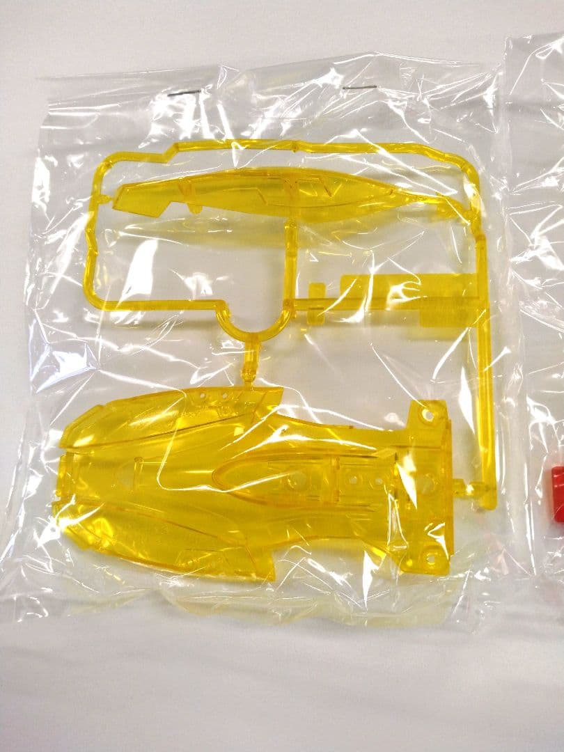 ミニ四駆 フルレーザー クリヤー ボディ ロードナイト ジャドーエース タミヤ