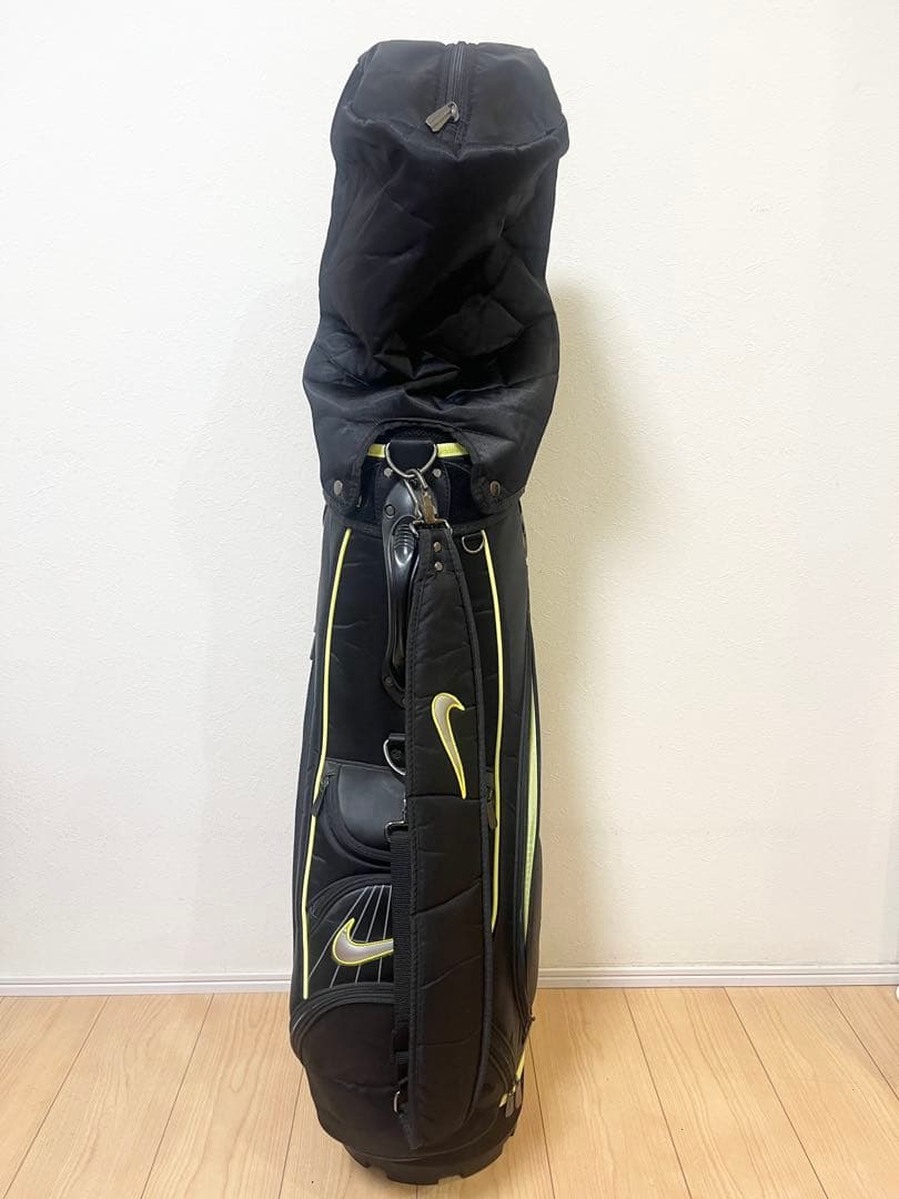 【大人気‼️】Nike ゴルフ キャディバッグ ナイキ　黒/黄　蛍光