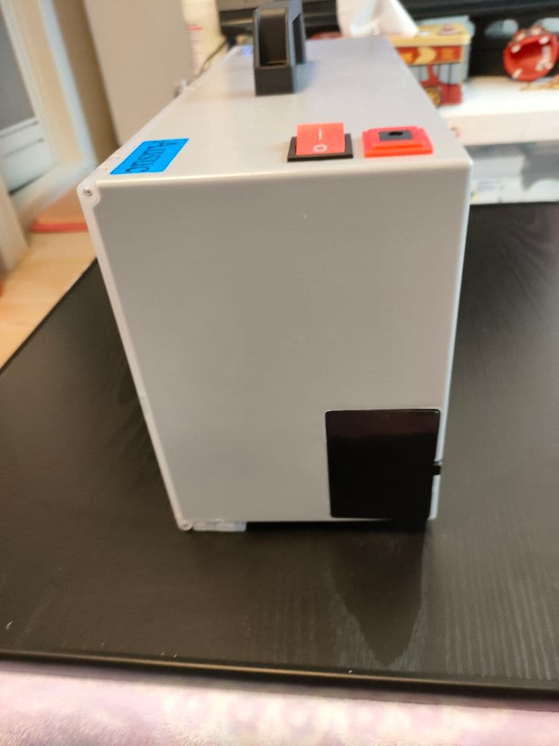 塗装ブース ホワイト/ブルー 回転台付き　欠品なし