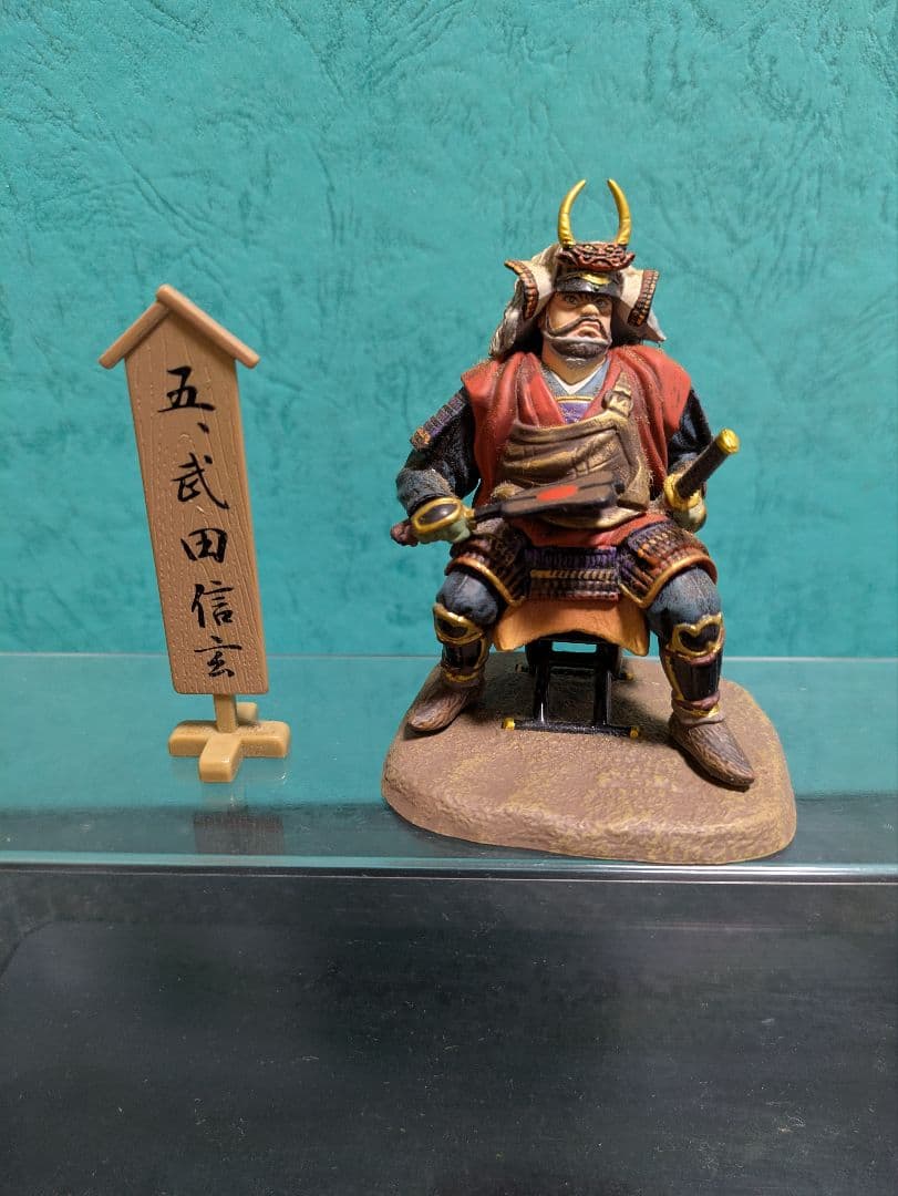 戦国武将フィギュア４体セット　未開封あり 織田信長　武田信玄　徳川家康　前田利家