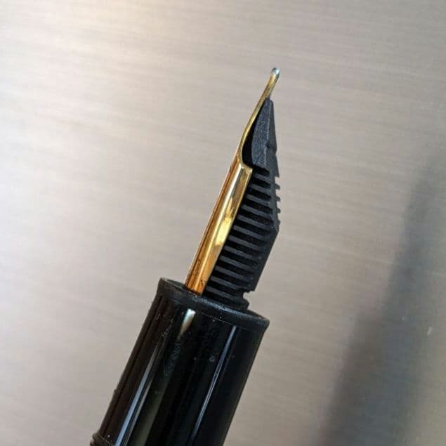 美品 モンブラン マイスターシュテュック 146 14C 全金 中字万年筆