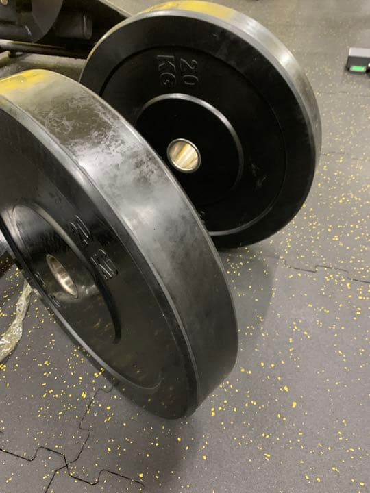 バンパープレート　20kg 2枚