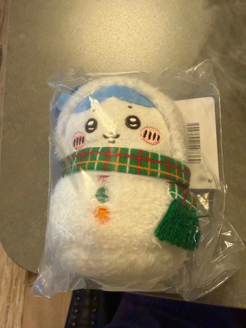 雪だるまマスコット ハチワレ エニマイくじ 一番くじ e賞