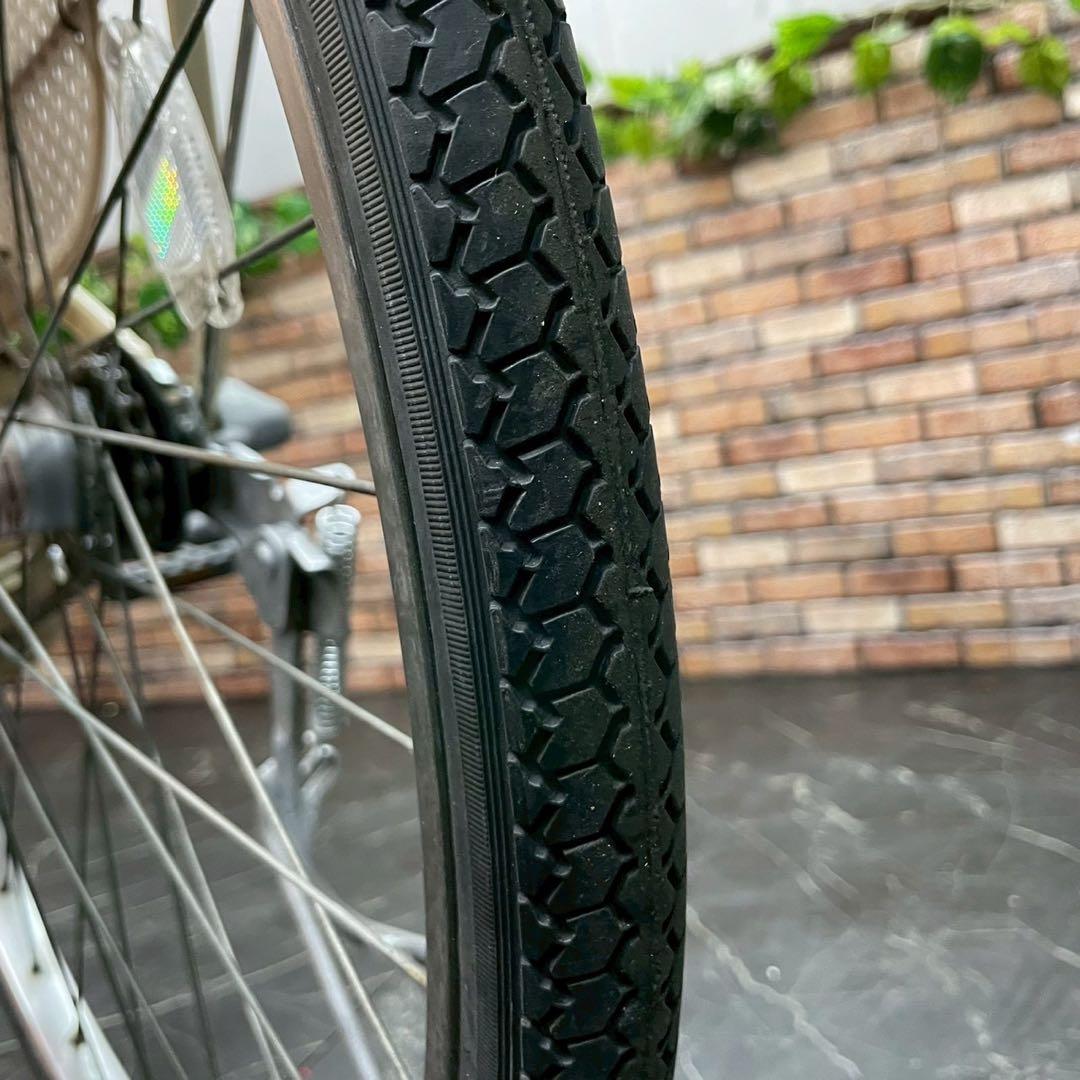 【79】一般車 ママチャリ ブリヂストン BEAUTEボーテ クリーム