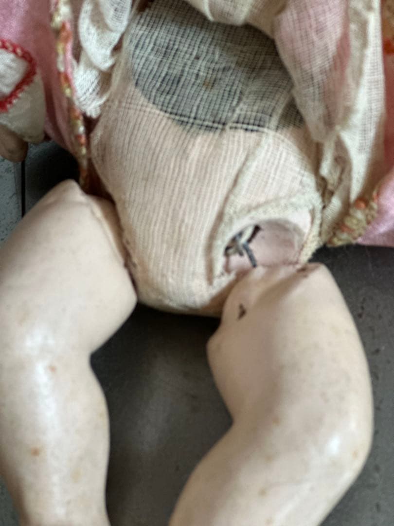 かわいすぎるサクラビスク　陶器製 ピンクドレス