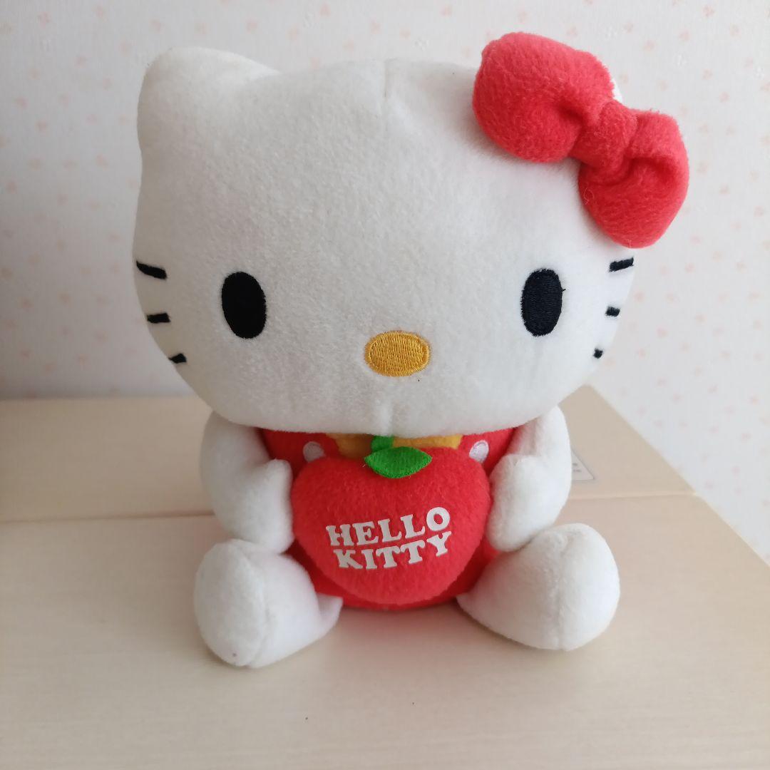 【日本限定】ハローキティ ぬいぐるみ 収納付き 約20cm