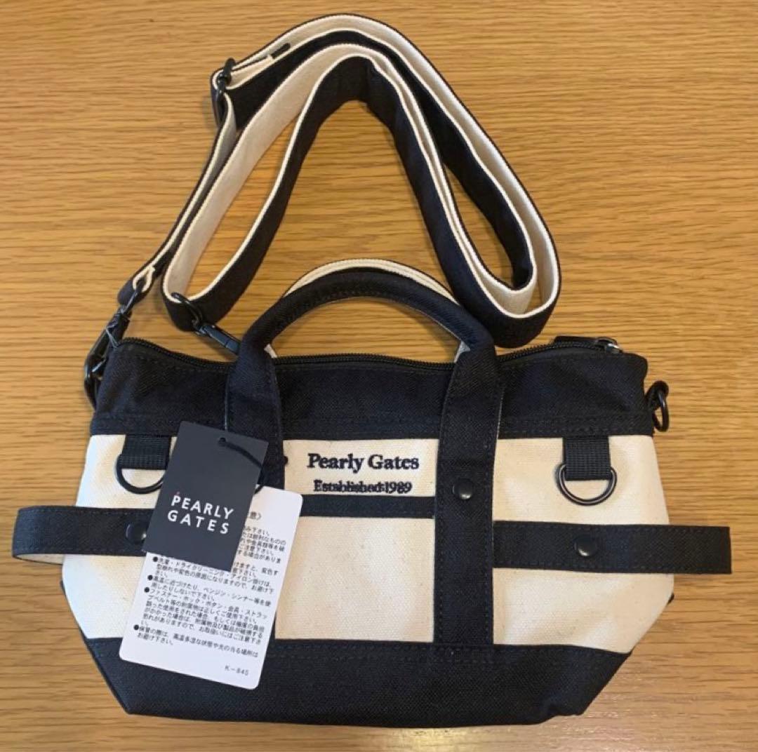 【PEARLY GATES】帆布カートバッグ (UNISEX)