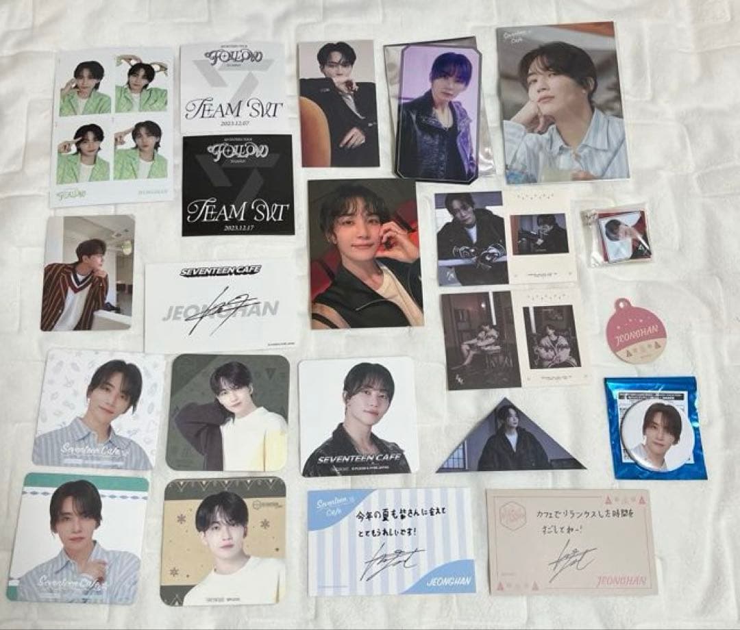 seventeen ジョンハン　トレカ　アクスタ　carat盤　まとめ売り