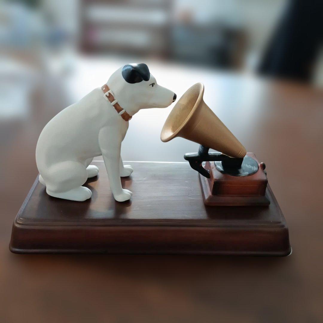 【新品・希少】ビクター犬３点セット　蓄音機　Victor ニッパー犬