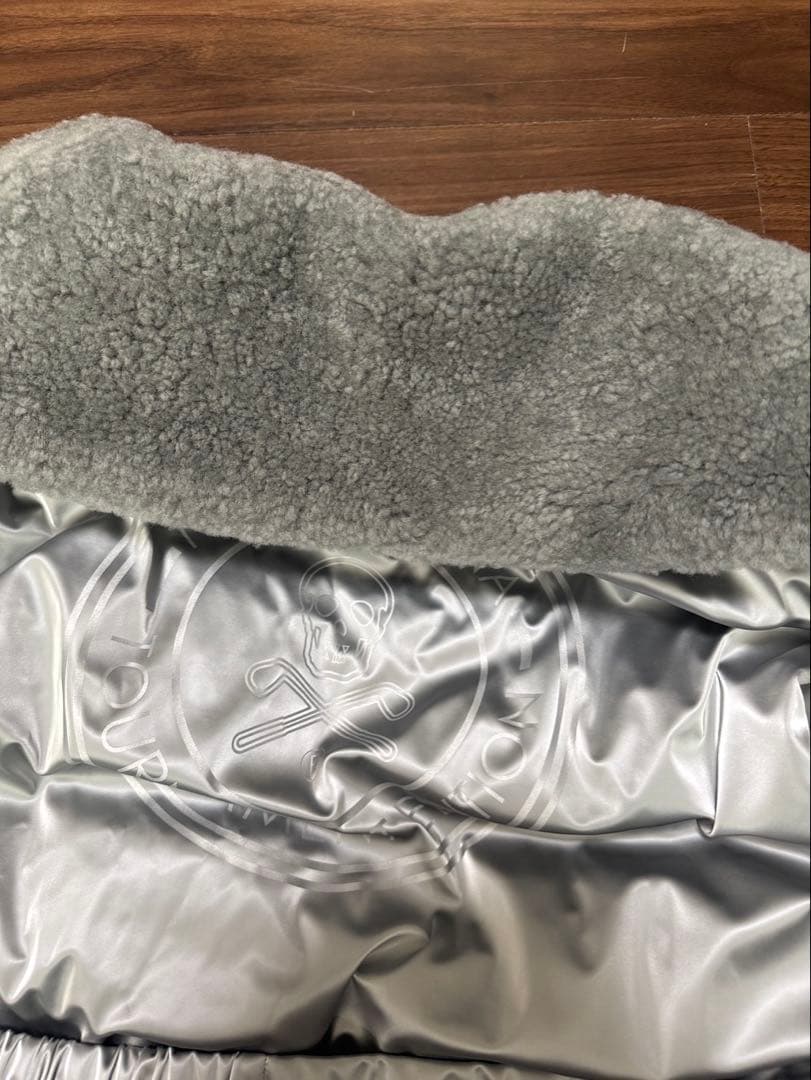 マークアンドロナ　ダウンベスト　シルバー　38 メンズS レディースM L 新品