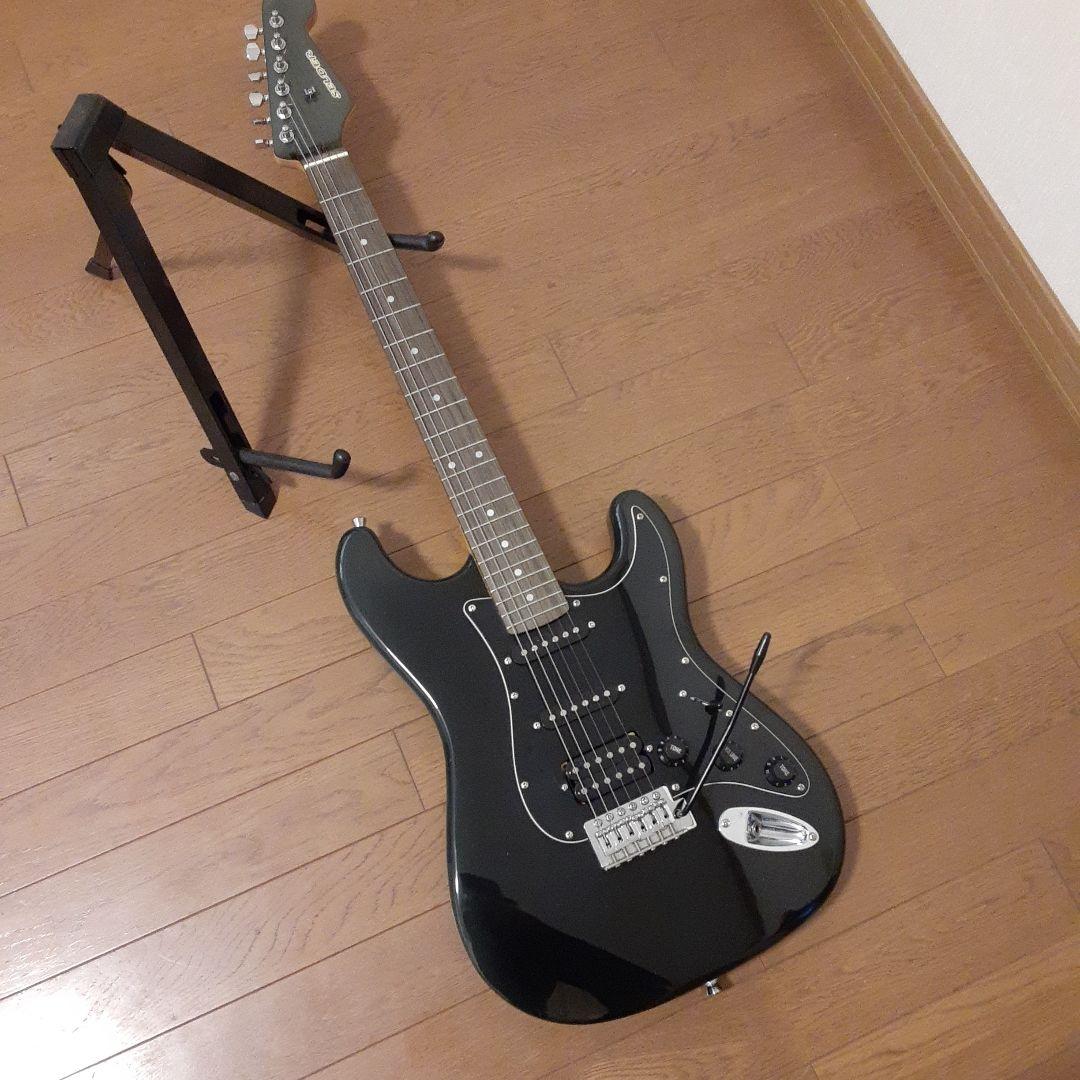 SELDER ブラック エレキギター