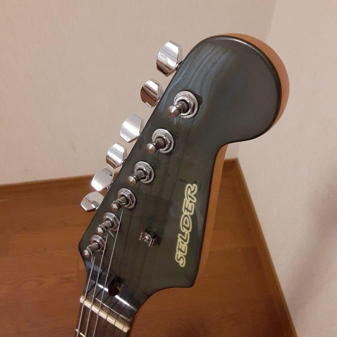 SELDER ブラック エレキギター