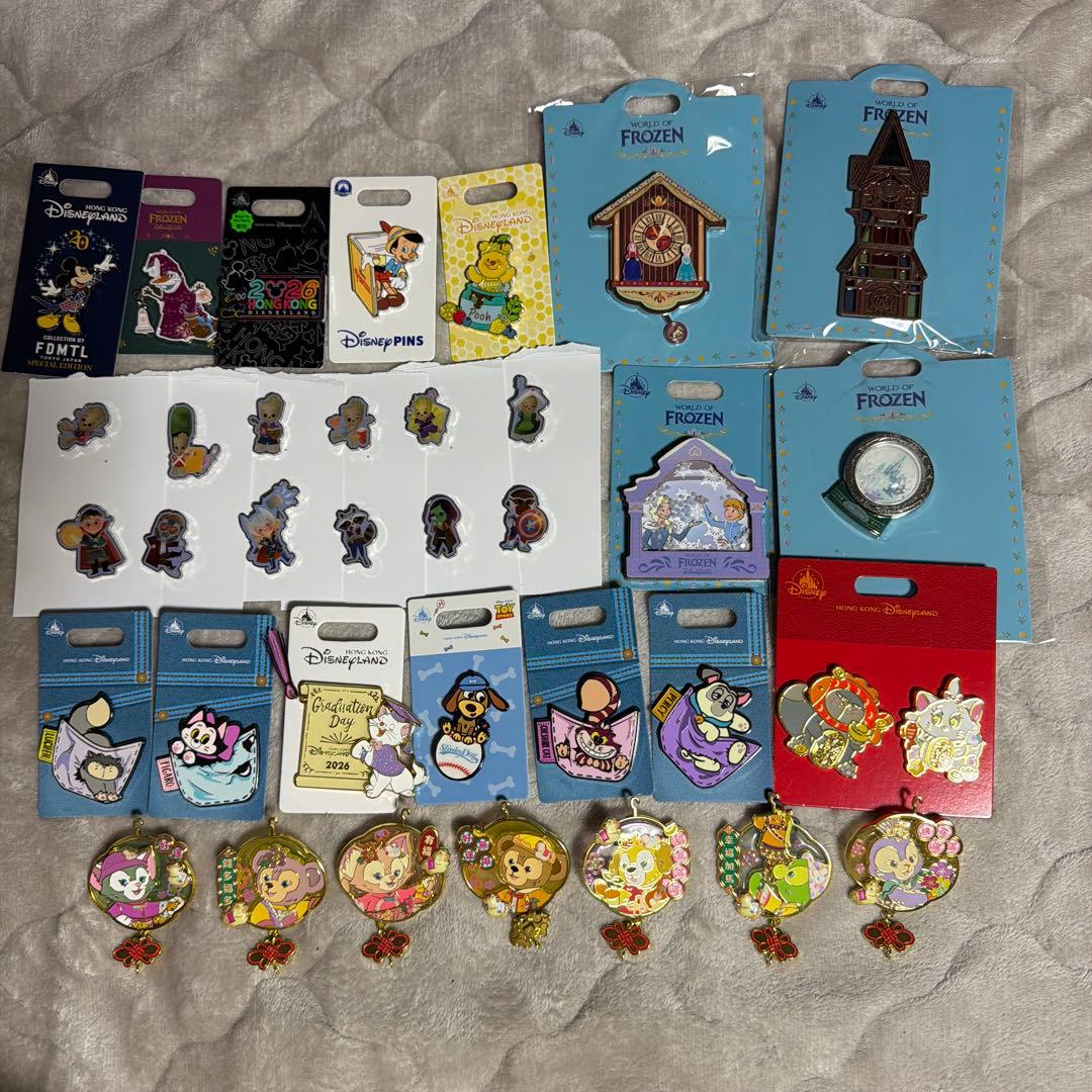 ディズニー　ピンバッジ　まとめ売り　Disney pin