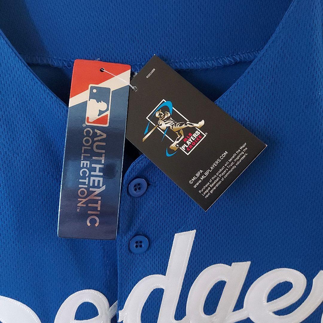 【MLB】未使用 NIKE ナイキ ドジャース ベッツ ユニフォーム 2XL 青