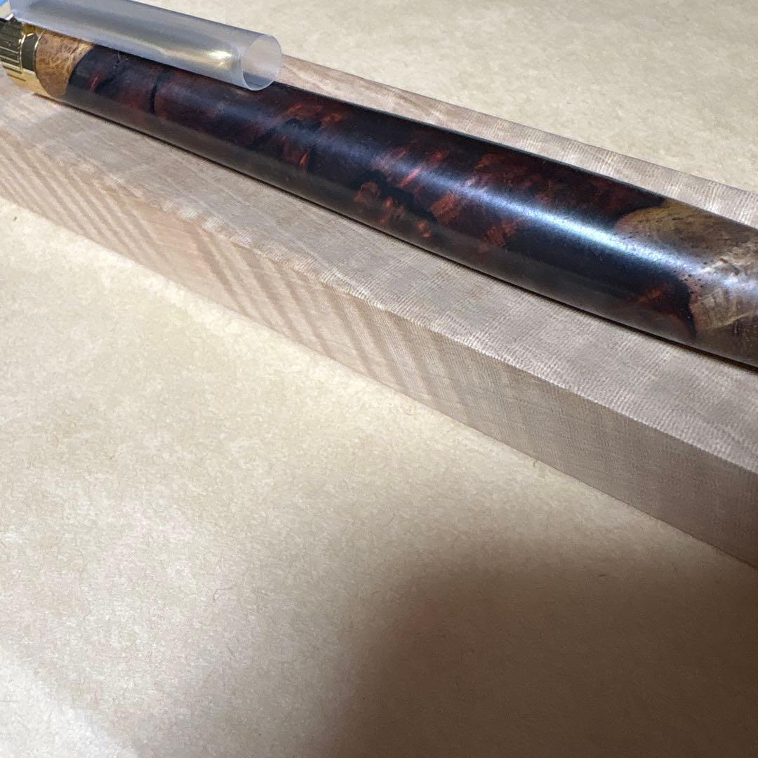 〈新品・未使用〉極上ココボロ瘤杢シャープペンシル