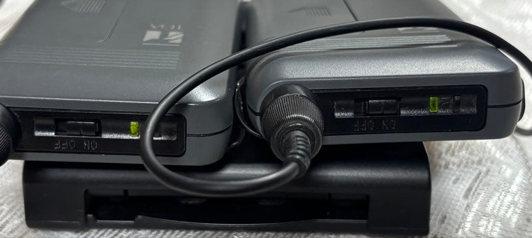 TOA WM-1310 ワイヤレスピンマイク 2台セット 電源確認済