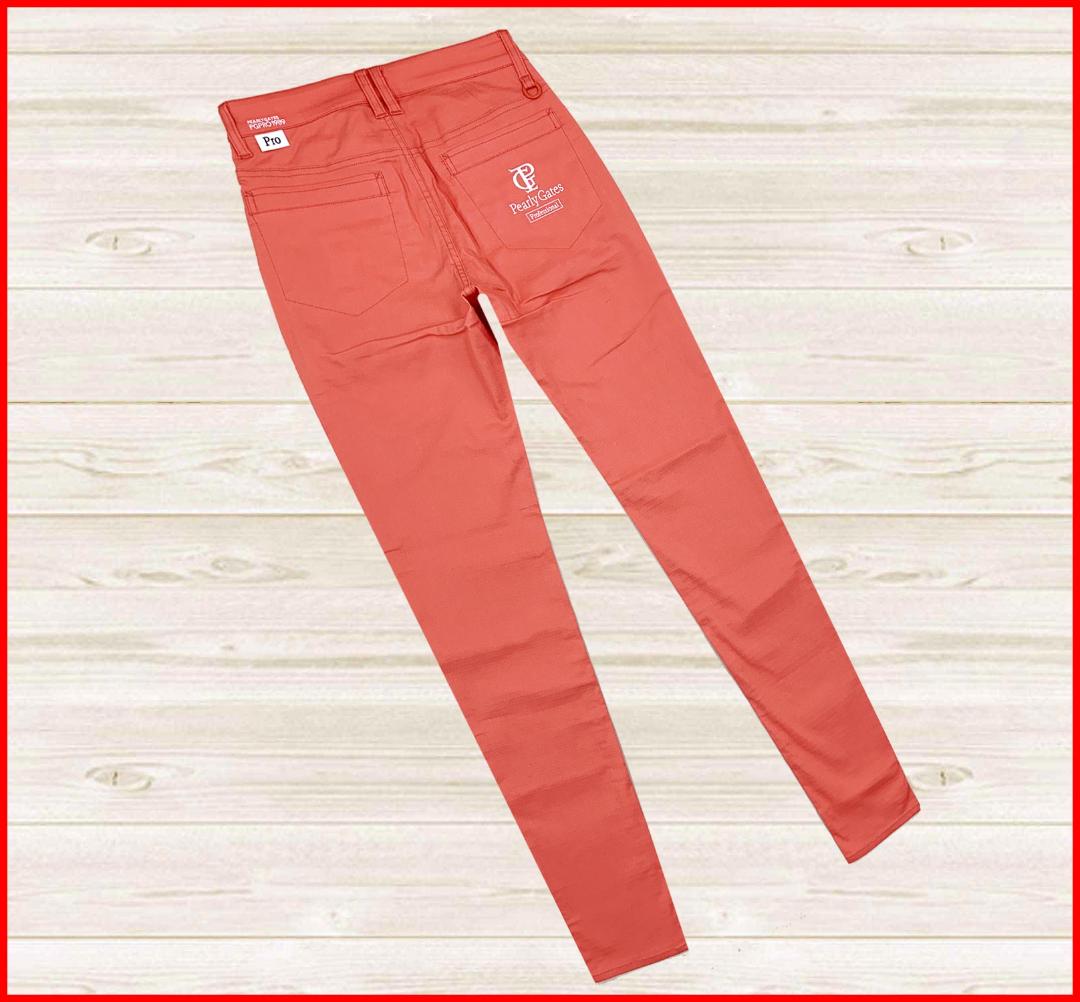 【新品】パーリーゲイツゴルフパンツPROドビーEXストレッチカラーパンツ0S7号